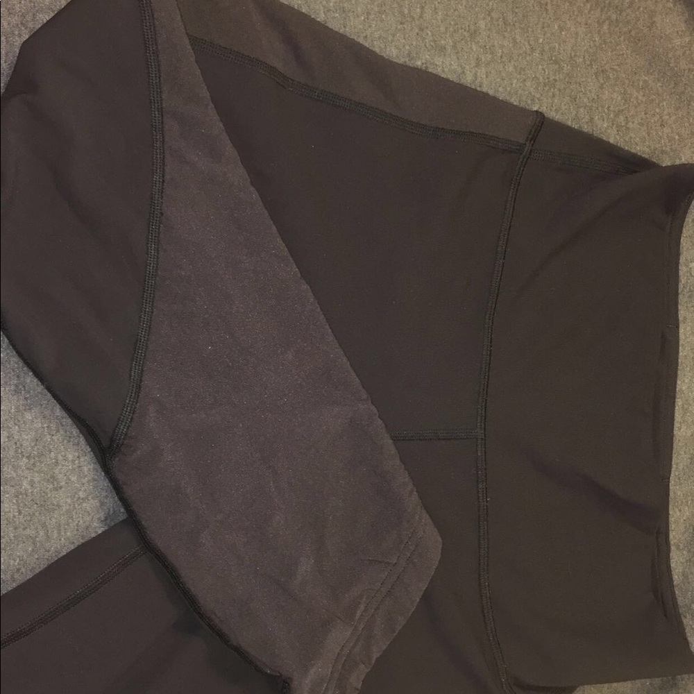 Lulu legging  high waisted with mesh